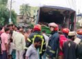 বগুড়ায় বাসের চাপায় ৬ জনের মর্মান্তিক মৃত্যু