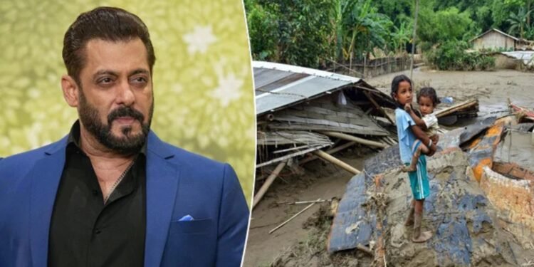 আসামে বন্যাদুর্গতদের জন্য ৫০০ ঘর তৈরি করে দিচ্ছেন সালমান খান