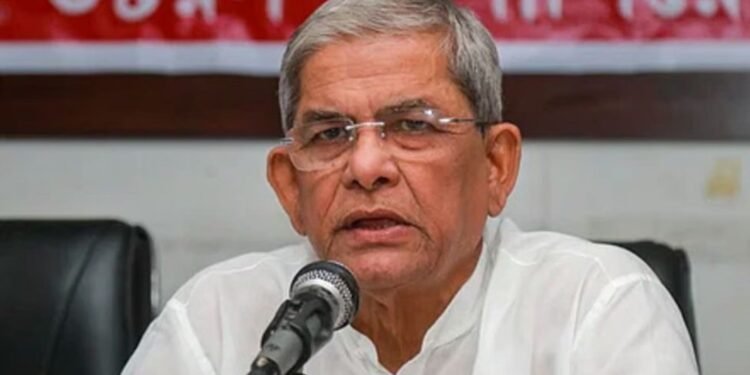 বিরোধী নেতারা শেখ হাসিনার সুরেই কথা বলছেন: মির্জা ফখরুল