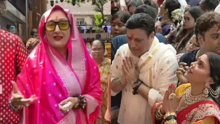 স্ত্রীকে রেখে 'তরুণী' সঙ্গিনীকে নিয়ে ফ্রেমবন্দী গোবিন্দ