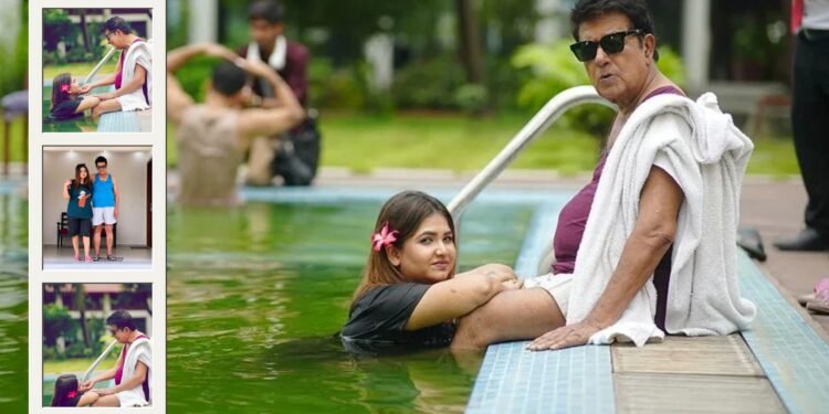 প্রিসিলাকে নিয়ে সুইমিংপুলে মামুনুর রশীদ: ছবি ভাইরাল