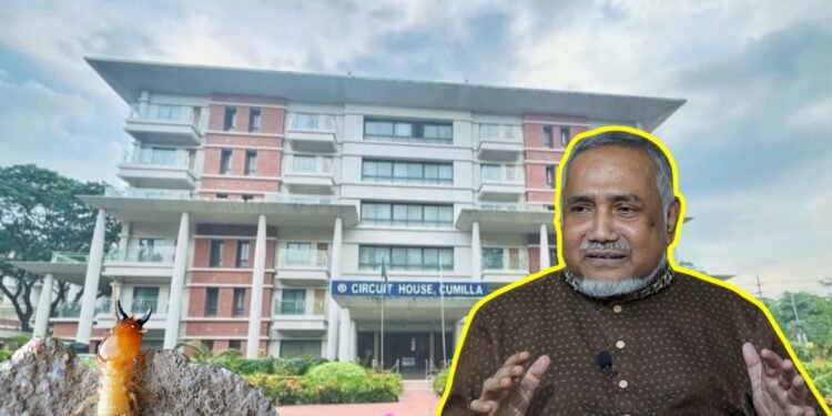 উইপোকার যন্ত্রণায় সার্কিট হাউস ছাড়লেন জামায়াত এমপি তাহের