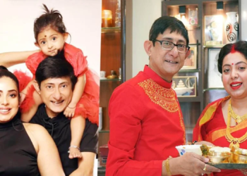 পূজায় ছোটবেলার স্মৃতি সামনে আনলেন তারকা দম্পতি কাঞ্চন ও শ্রীময়ী