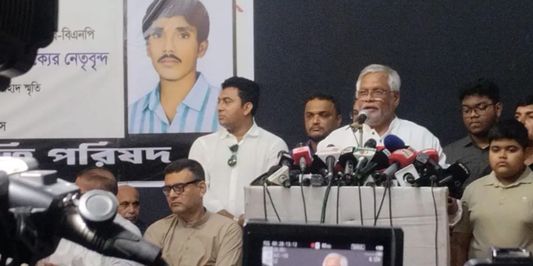 পরাজিত শক্তি নানা চক্রান্ত করছে, ষড়যন্ত্র প্রতিহত করতে হবে: আমানুল্লাহ আমান