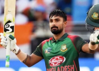 চোটের কারণে ত্রিদেশীয় সিরিজ থেকে ছিটকে গেলেন লিটন দাস