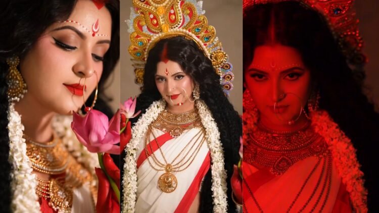 এআই বিতর্কের মাঝেই দেবীর সাজে পরীমনির নতুন ভিডিও ভাইরাল