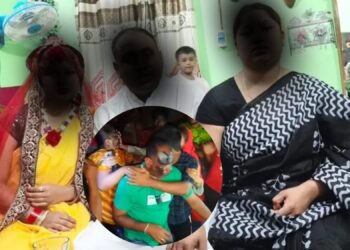 প্রথম স্ত্রী থাকতে শ্যালিকাকে বিয়ে, মুখে চুনকালি মাখিয়ে গ্রামছাড়া!